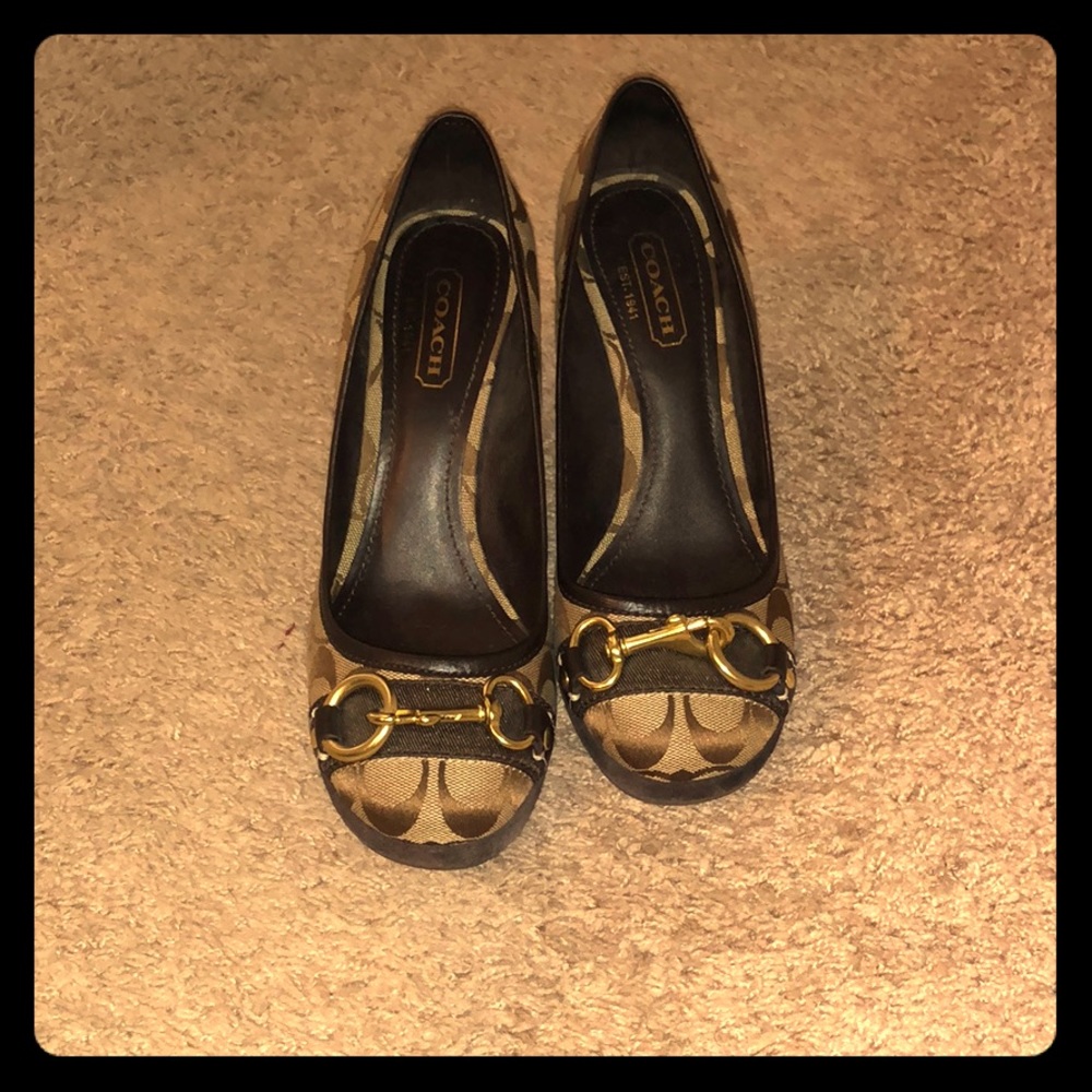 Coach Signature Wedges